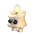 An Adopt Me Cuddly Candle