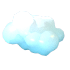 An Adopt Me Snow Balloon