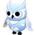 An Adopt Me Snow Owl