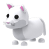 An Adopt Me Snow Puma