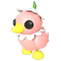 An Adopt Me Flower Power Duckling