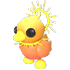 An Adopt Me Sunrise Duckling