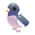 An Adopt Me Wood Pigeon