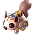 An Adopt Me Squirrel Car