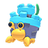 An Adopt Me Castle Hermit Crab