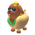 An Adopt Me Hot Doggo