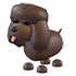 An Adopt Me Irish Water Spaniel