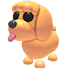 An Adopt Me Toy Poodle