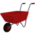 An Adopt Me Wheelbarrow Stroller
