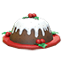 An Adopt Me Figgy Pudding Chew Toy