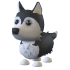 An Adopt Me Husky
