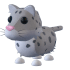 An Adopt Me Snow Leopard