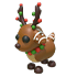 An Adopt Me Gingerbread Reindeer
