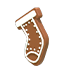 An Adopt Me Gingerbread Stocking Toy