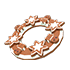 An Adopt Me Gingerbread Wreath Flying Disc