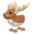 An Adopt Me Irish Elk