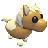 An Adopt Me Shetland Pony Light Brown