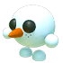 An Adopt Me Snowball Pet