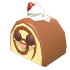 An Adopt Me Strawberry Cakeroll Plush