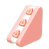 An Adopt Me Strawberry Sandwich Chew Toy