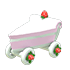 An Adopt Me Strawberry Shortcake Skates