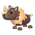 An Adopt Me Wooly Rhino