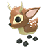 An Adopt Me Fallow Deer