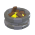 An Adopt Me Premium Fire Pit