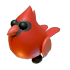 An Adopt Me Red Cardinal