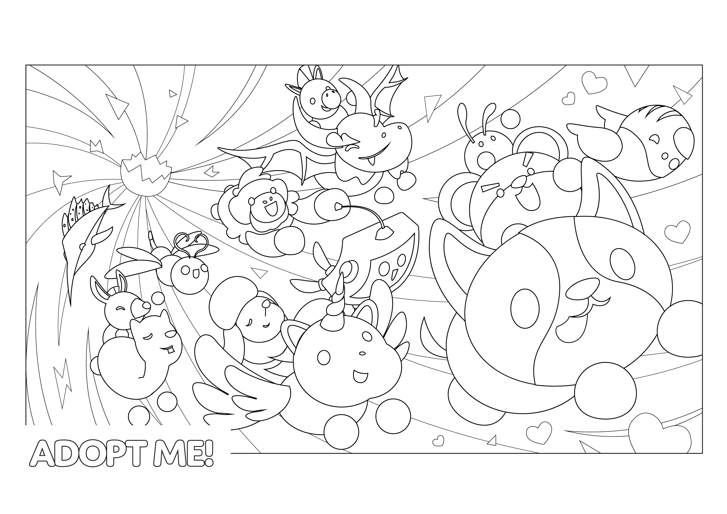 A Basic Egg Coloring Page coloringPage