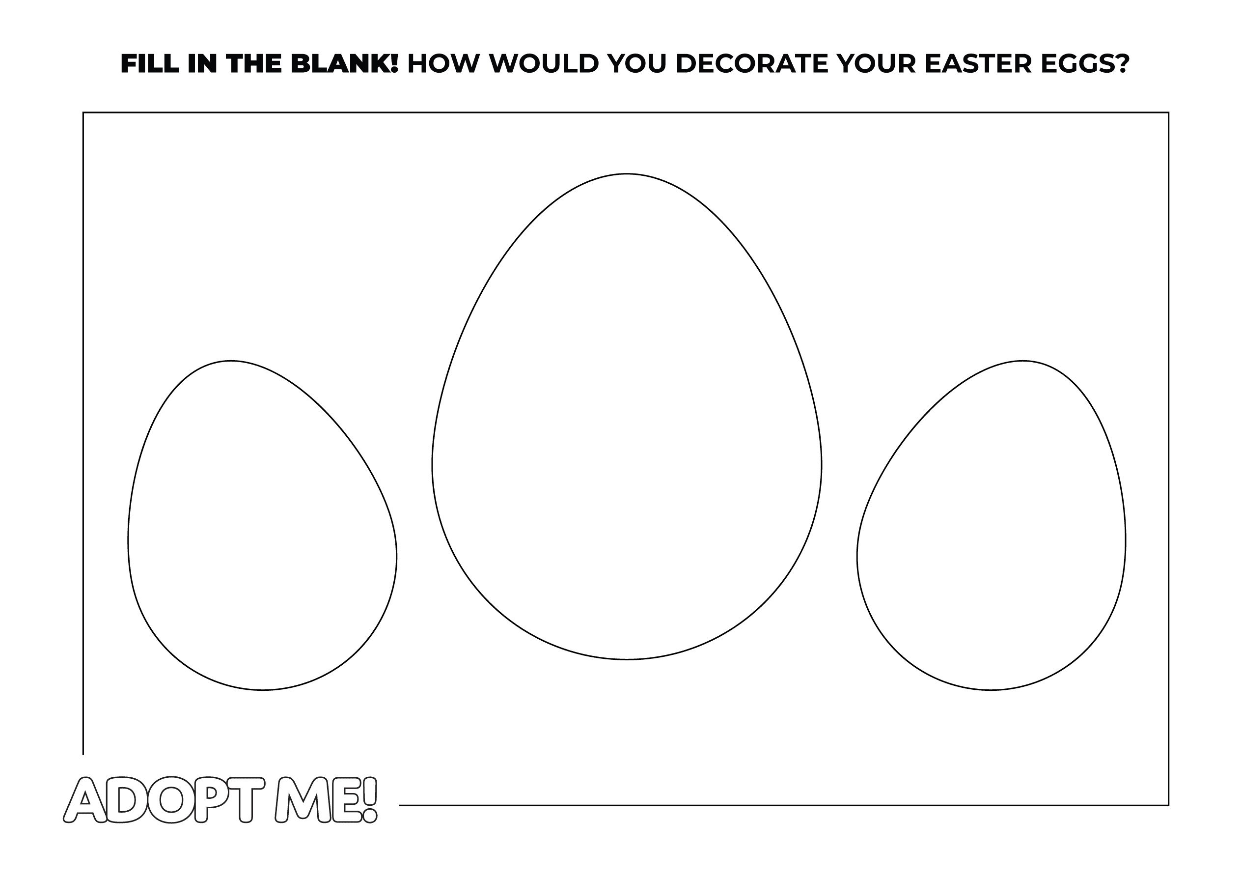 A Easter Coloring Page 2 coloringPage