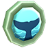 An Adopt Me Beaked Whale Badge