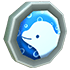 An Adopt Me Beluga Badge