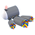An Adopt Me 2022 Birthday Confetti Cannon