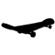 An Adopt Me Black Skateboard