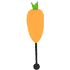 An Adopt Me Carrot Rattle