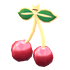 An Adopt Me Cherry Earrings