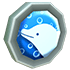 An Adopt Me Dolphin Badge