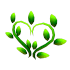 An Adopt Me Eco Green Vine Badge