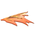 An Adopt Me Eco Orange Maple Cape