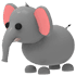 An Adopt Me Elephant