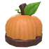 An Adopt Me Knitted Pumpkin Hat