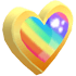 An Adopt Me Gay Pride Pin