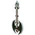 An Adopt Me Halloween Black Axe Guitar Accessory
