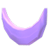 An Adopt Me Crescent Moon Head Ornament
