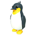An Adopt Me King Penguin