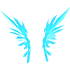 An Adopt Me Ice Wings