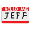An Adopt Me Jeff's Nametag