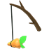 An Adopt Me Carrot On A Stick