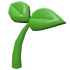 An Adopt Me Leaf Sprout Hat